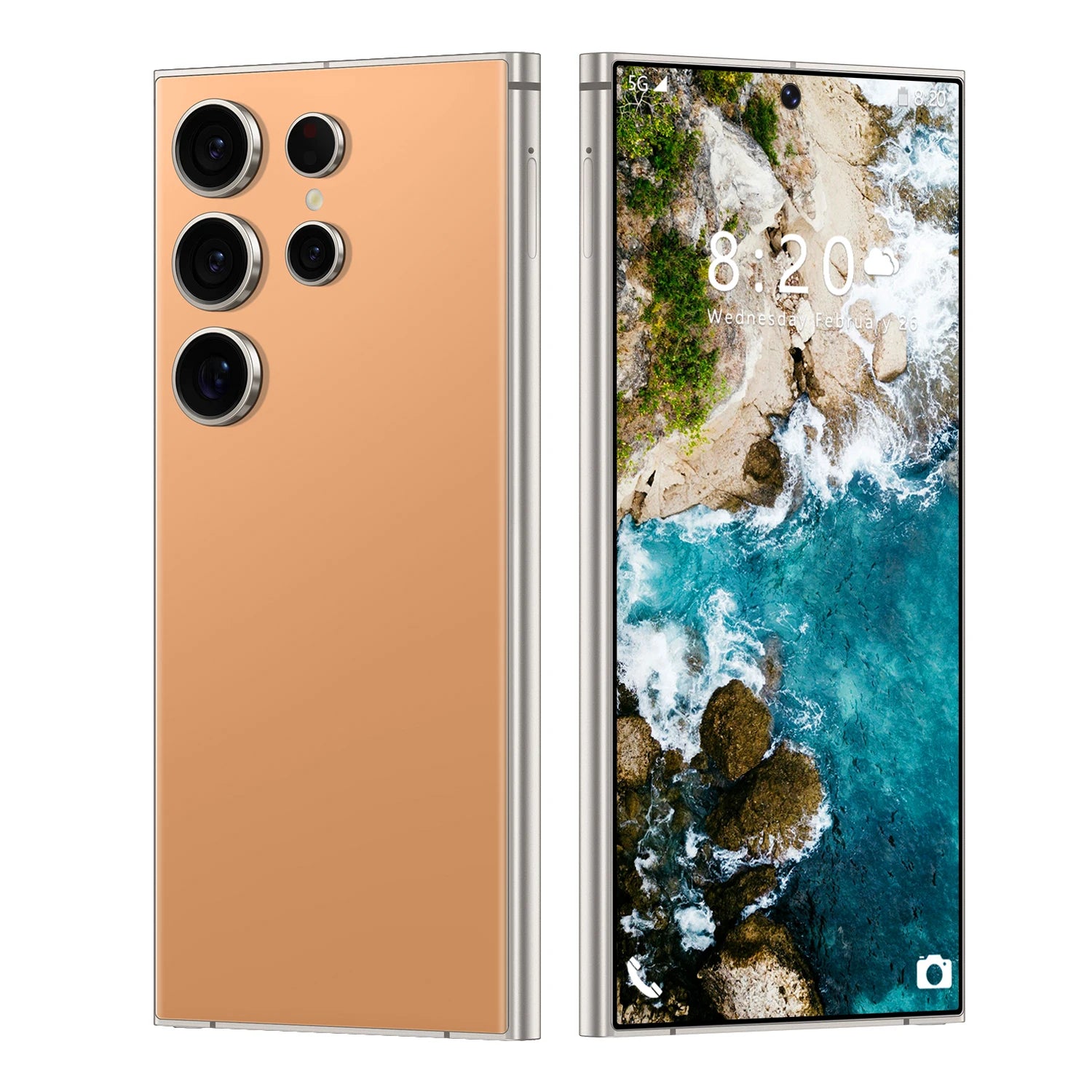 S25 Ultra 5G LTE Smartphone 7.3 Inch HD 120Hz 16GB+1TB