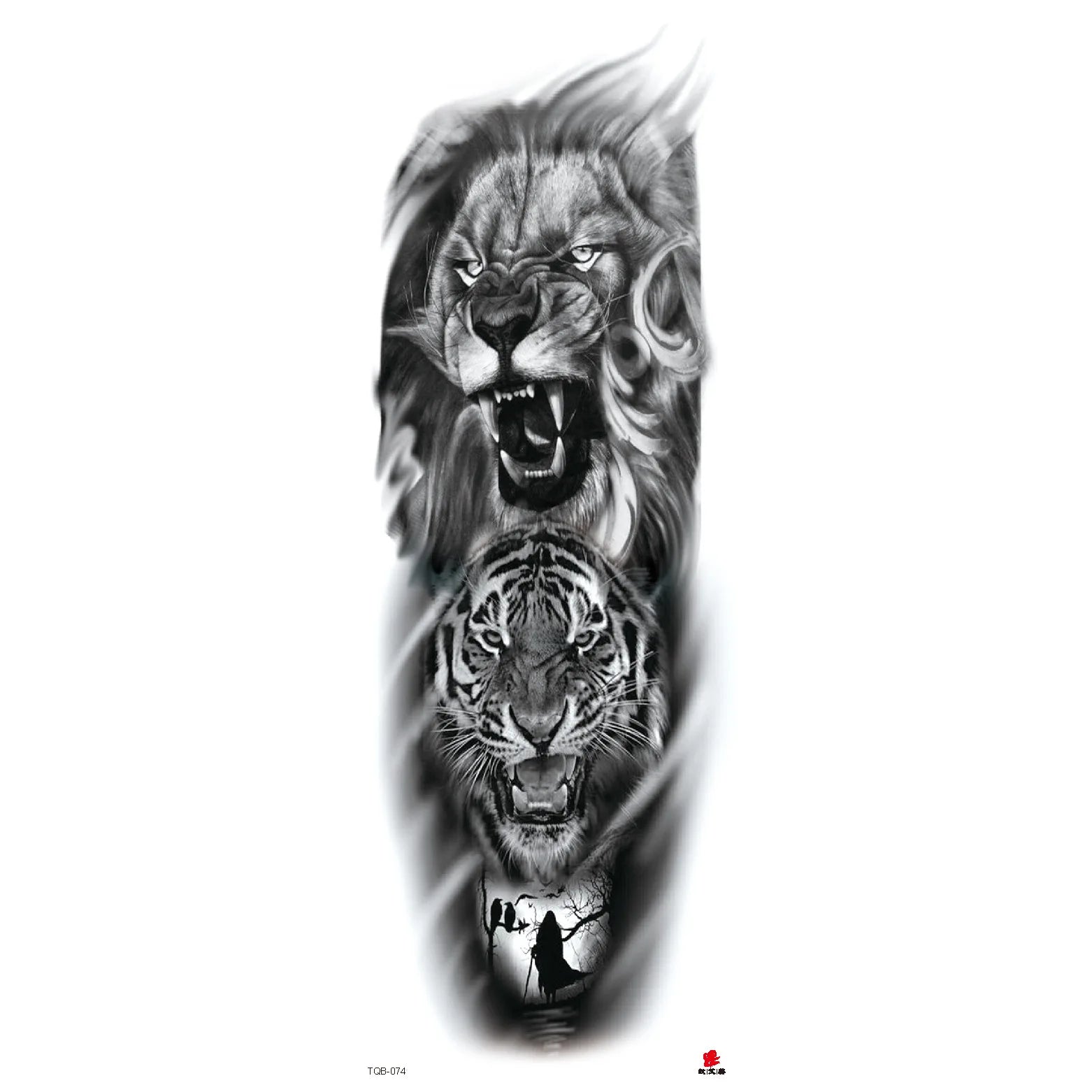 Wholesale& Custom Full Arm Temporary Sleeve Tattoos