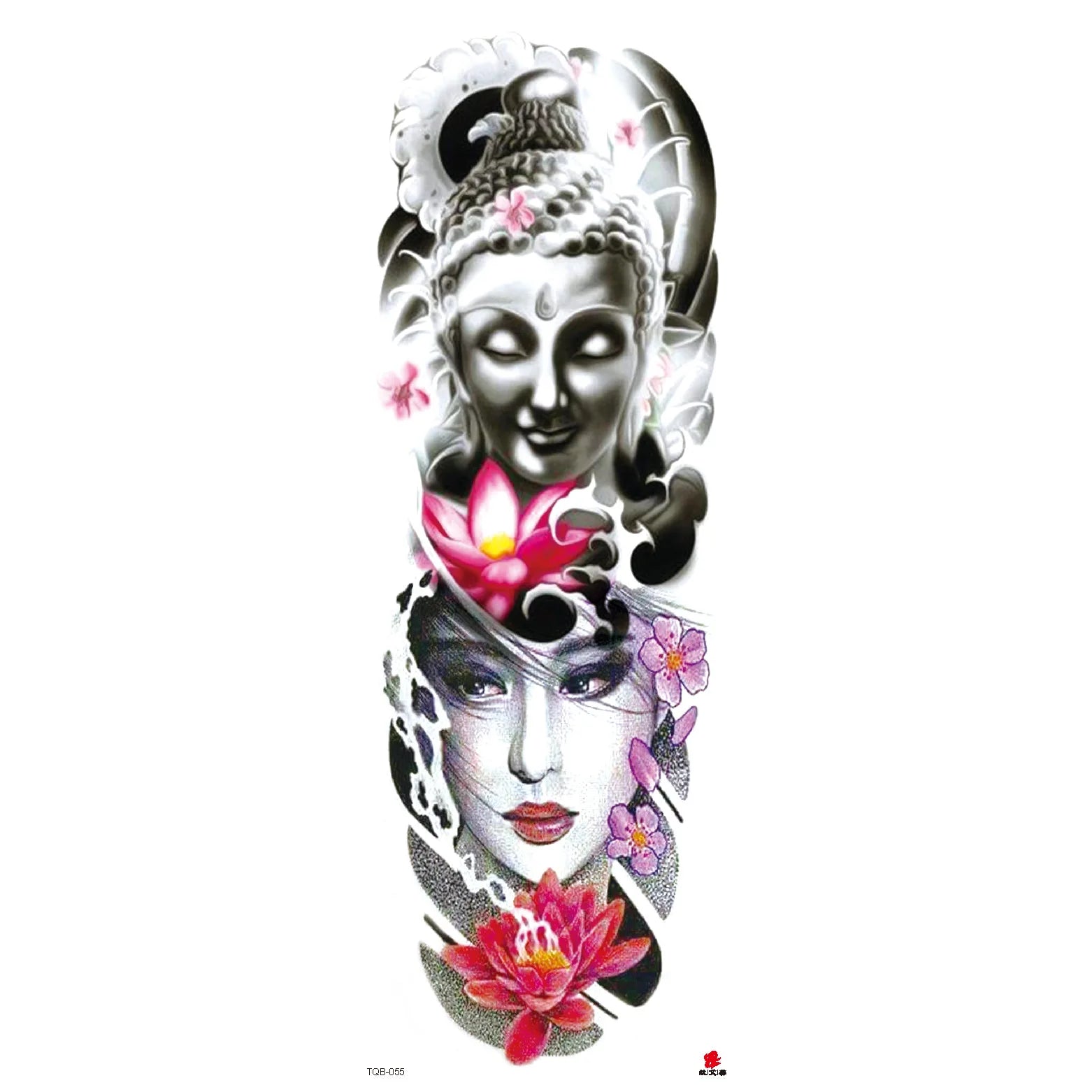 Wholesale& Custom Full Arm Temporary Sleeve Tattoos
