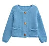 Autumn and Winter Knitted Sweater Jacket