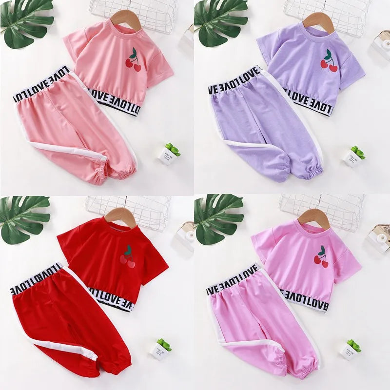 2 Pcs Suit Children Clothes Outfit