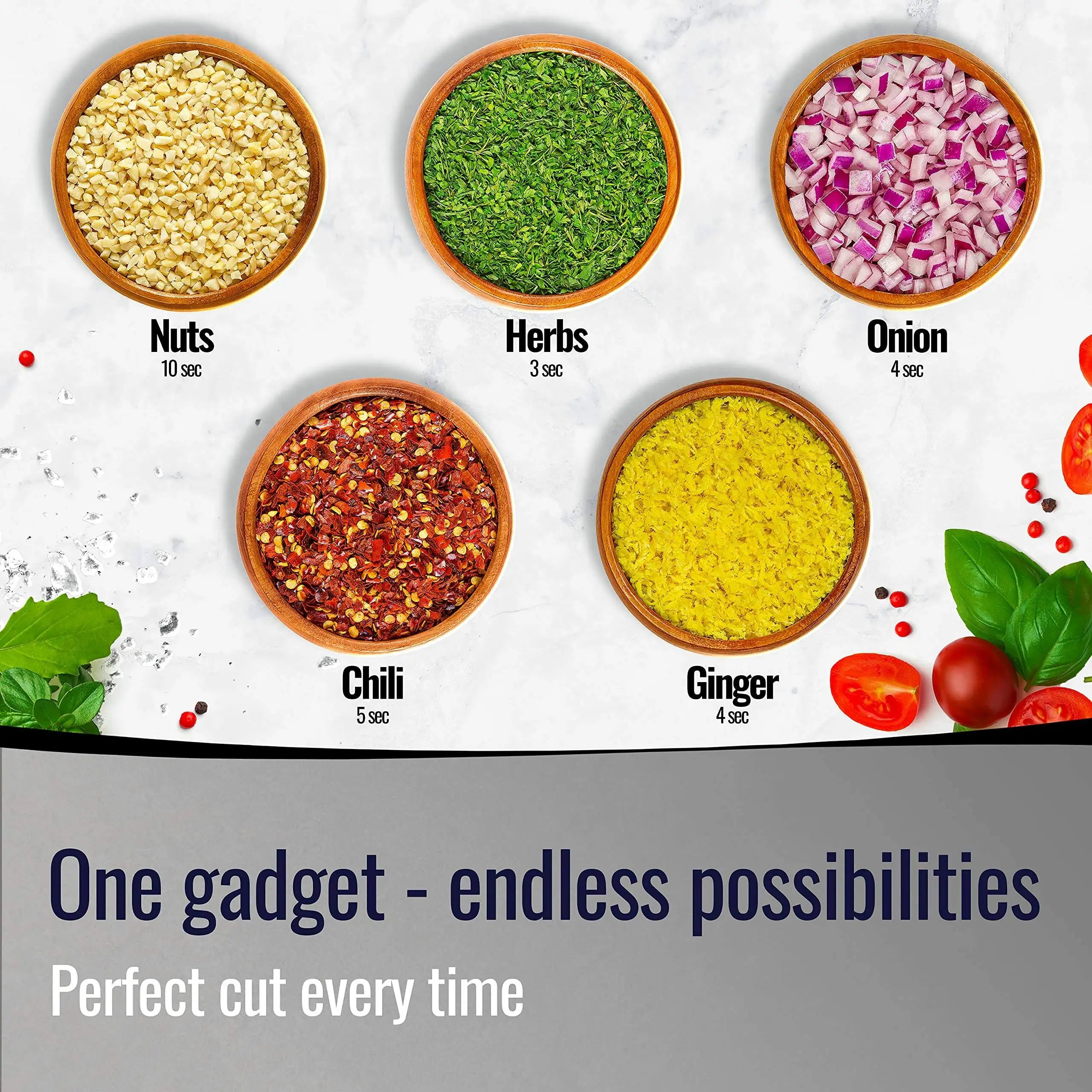 Stainless Steel Manual Food Chopper