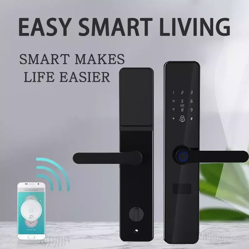 Digital Door Lock with Biometric Fingerprint Wifi Password