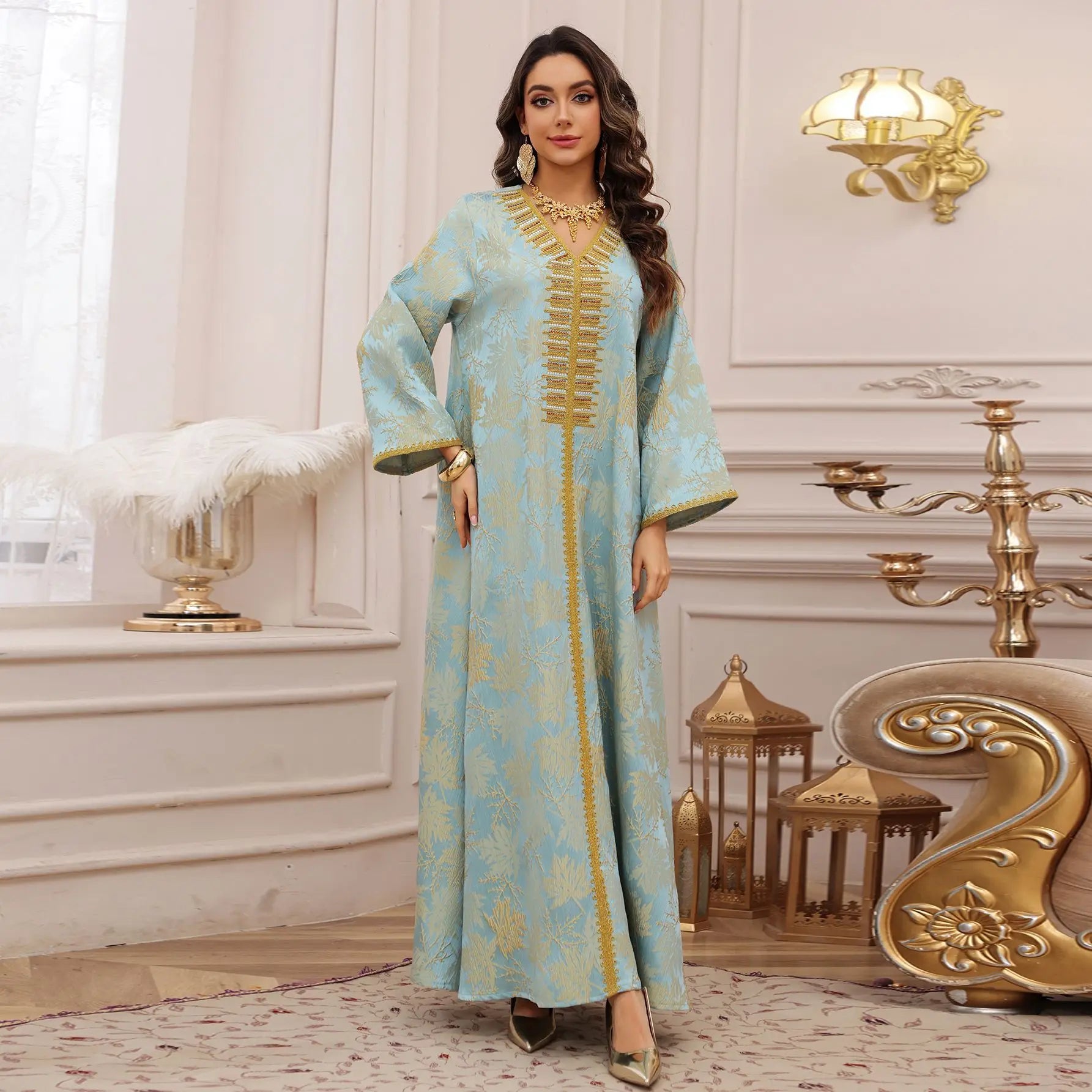 UNI Eid Muslim Party Dress for Women 2026