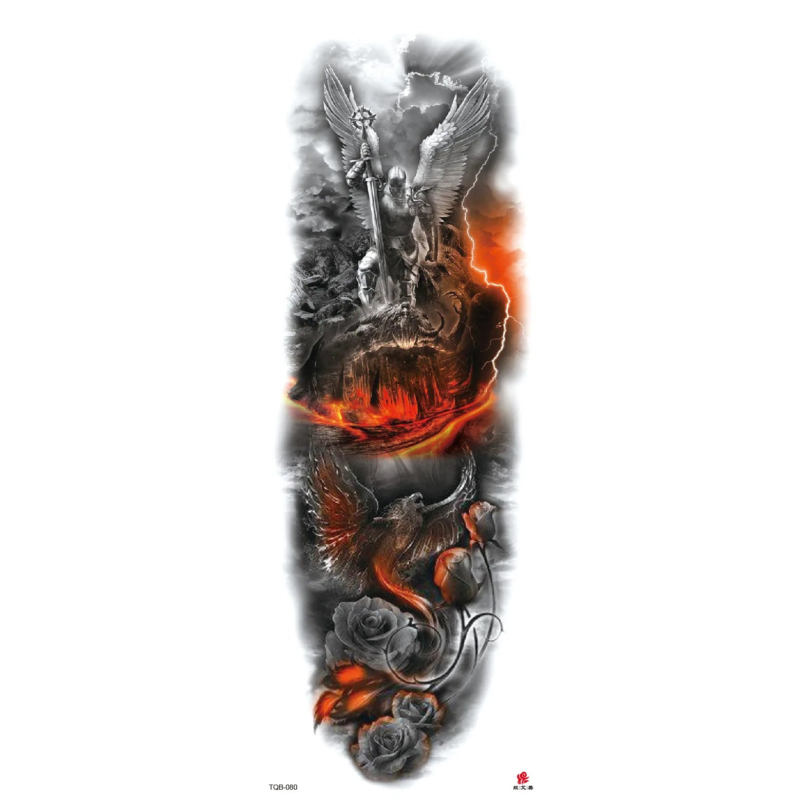 Wholesale& Custom Full Arm Temporary Sleeve Tattoos