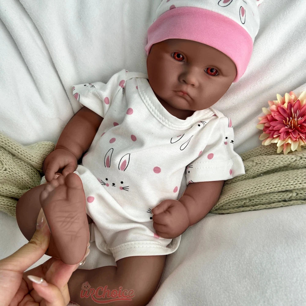Realistic Full Silicone Body Movie-Grade Open Mouth Reborn Baby