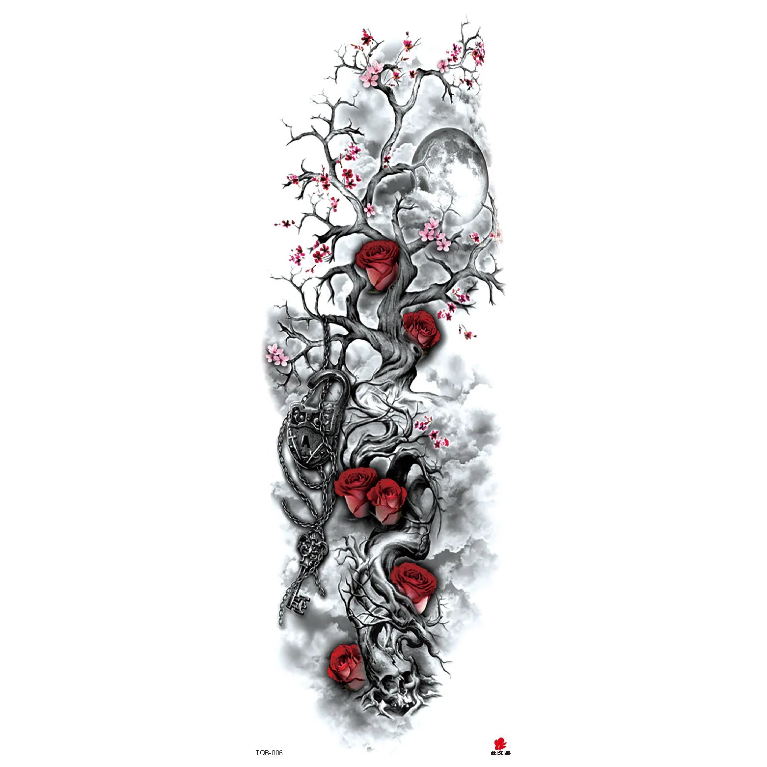 Wholesale& Custom Full Arm Temporary Sleeve Tattoos