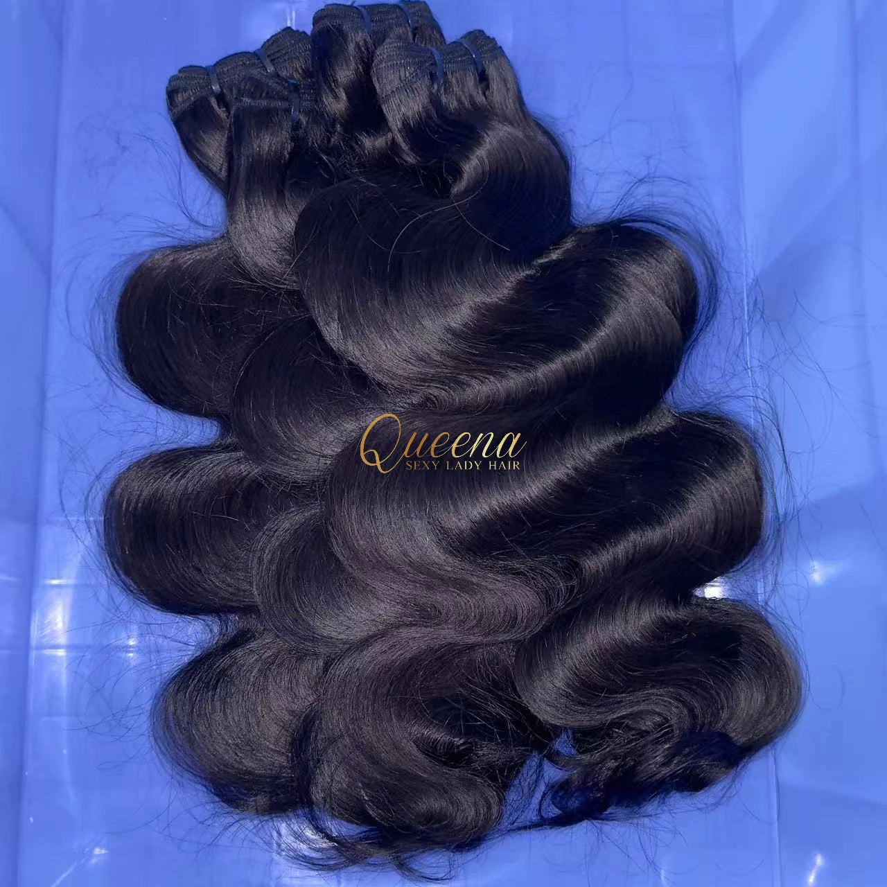Human Hair Burmese Wave Curly Bundle