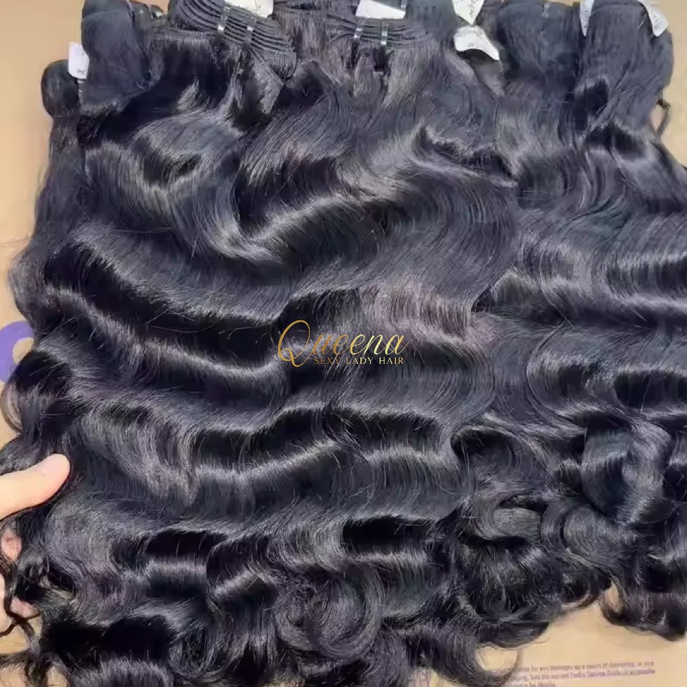 Human Hair Burmese Wave Curly Bundle