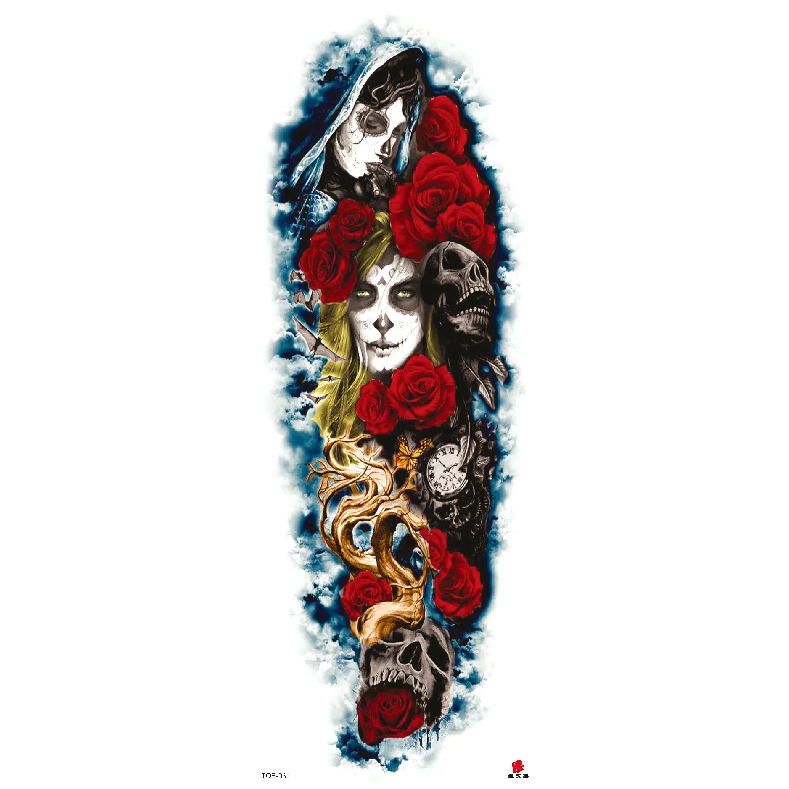Wholesale& Custom Full Arm Temporary Sleeve Tattoos