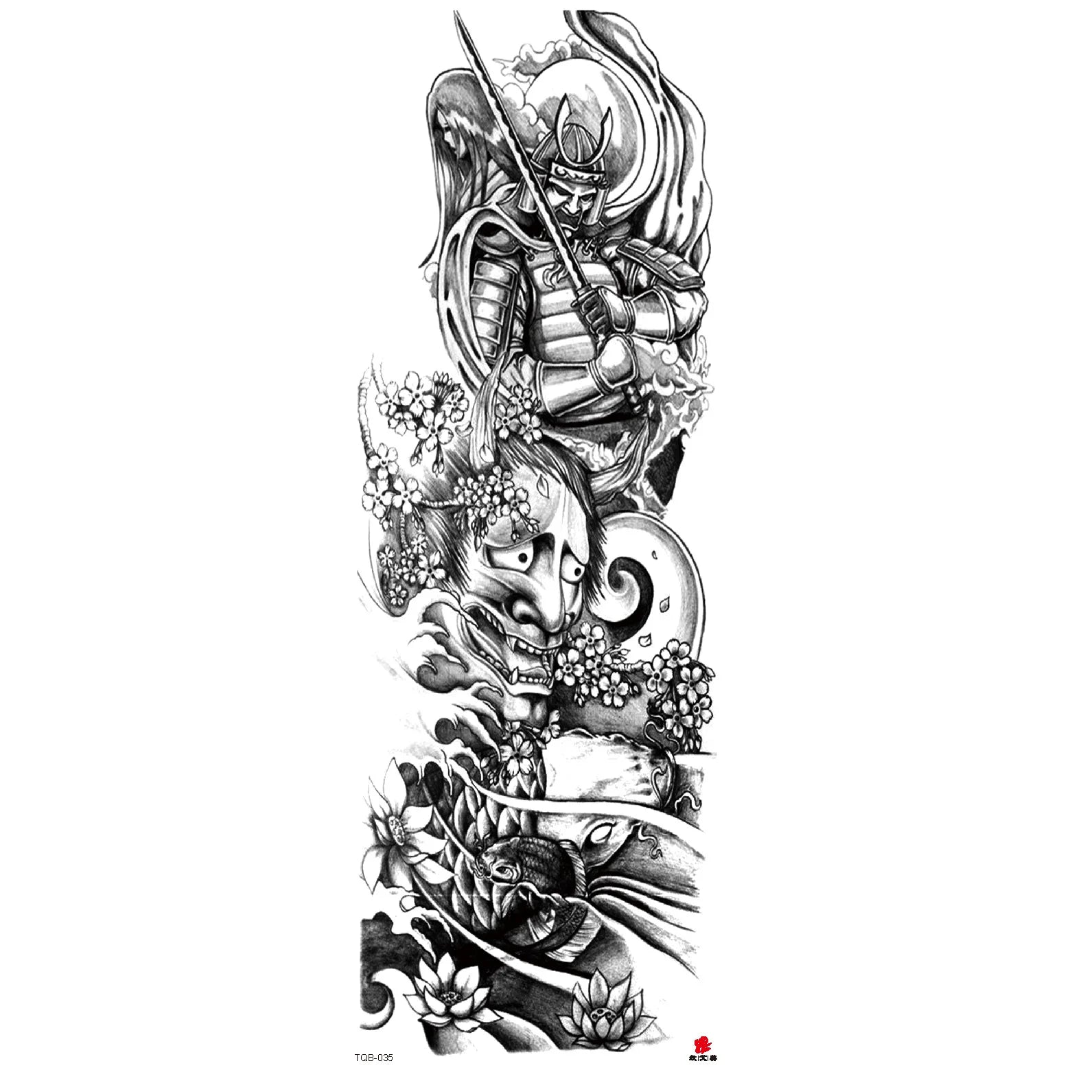 Wholesale& Custom Full Arm Temporary Sleeve Tattoos