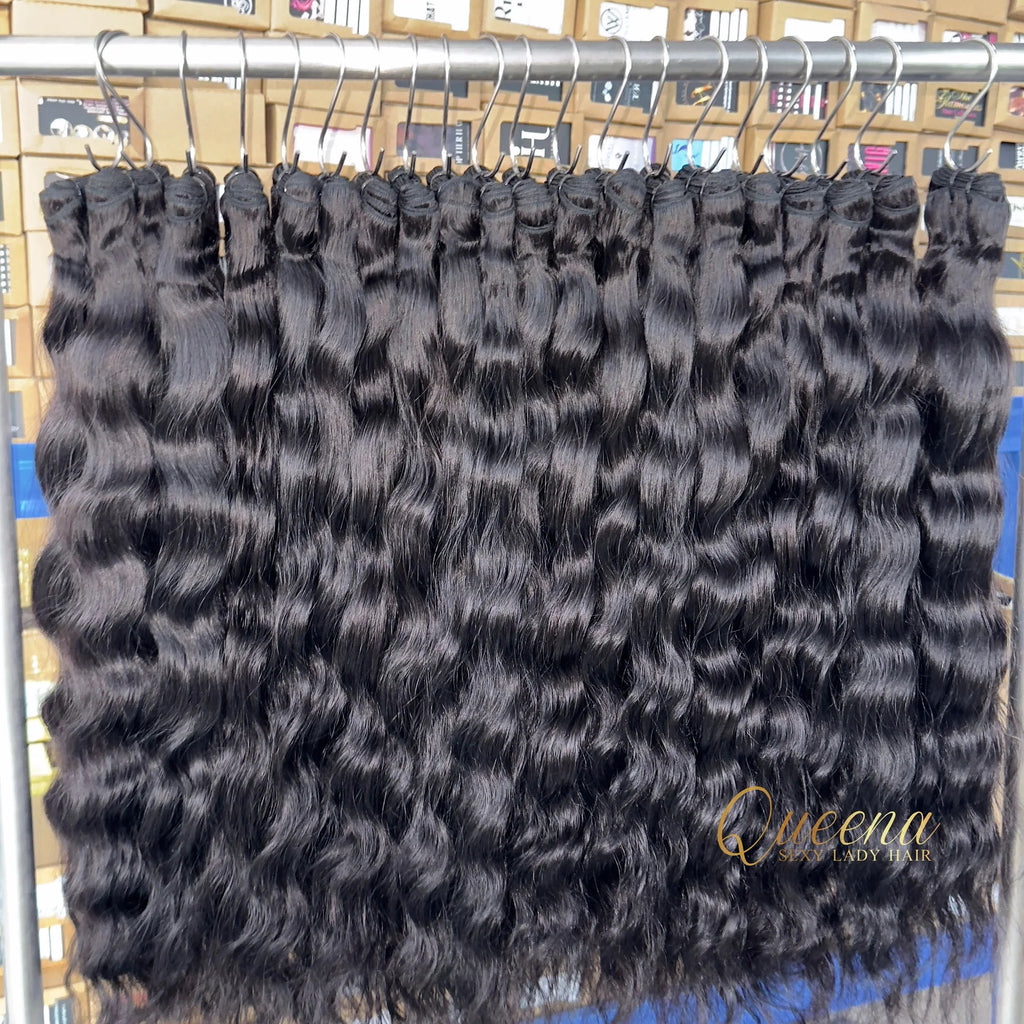 Human Hair Burmese Wave Curly Bundle