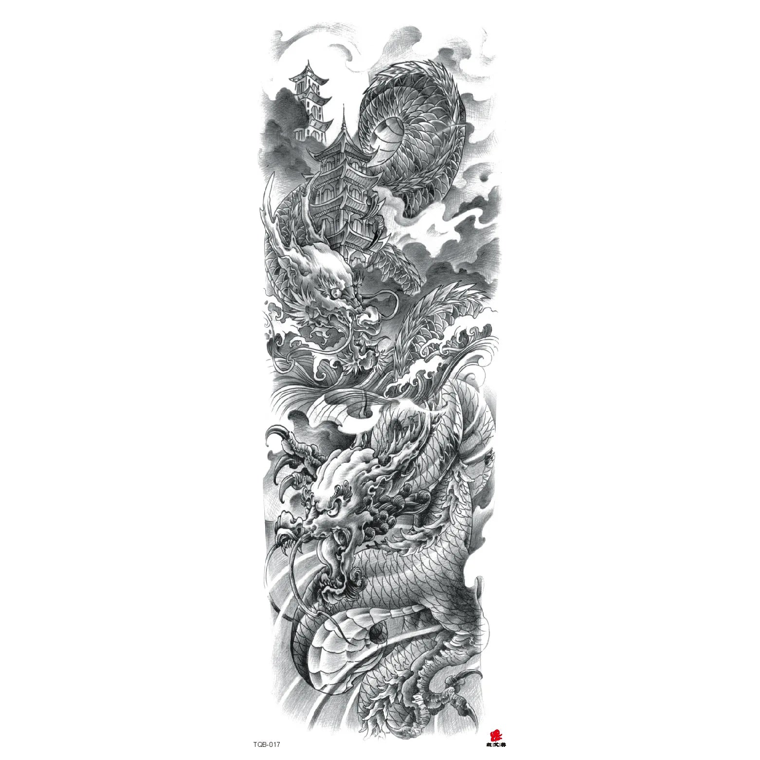 Wholesale& Custom Full Arm Temporary Sleeve Tattoos