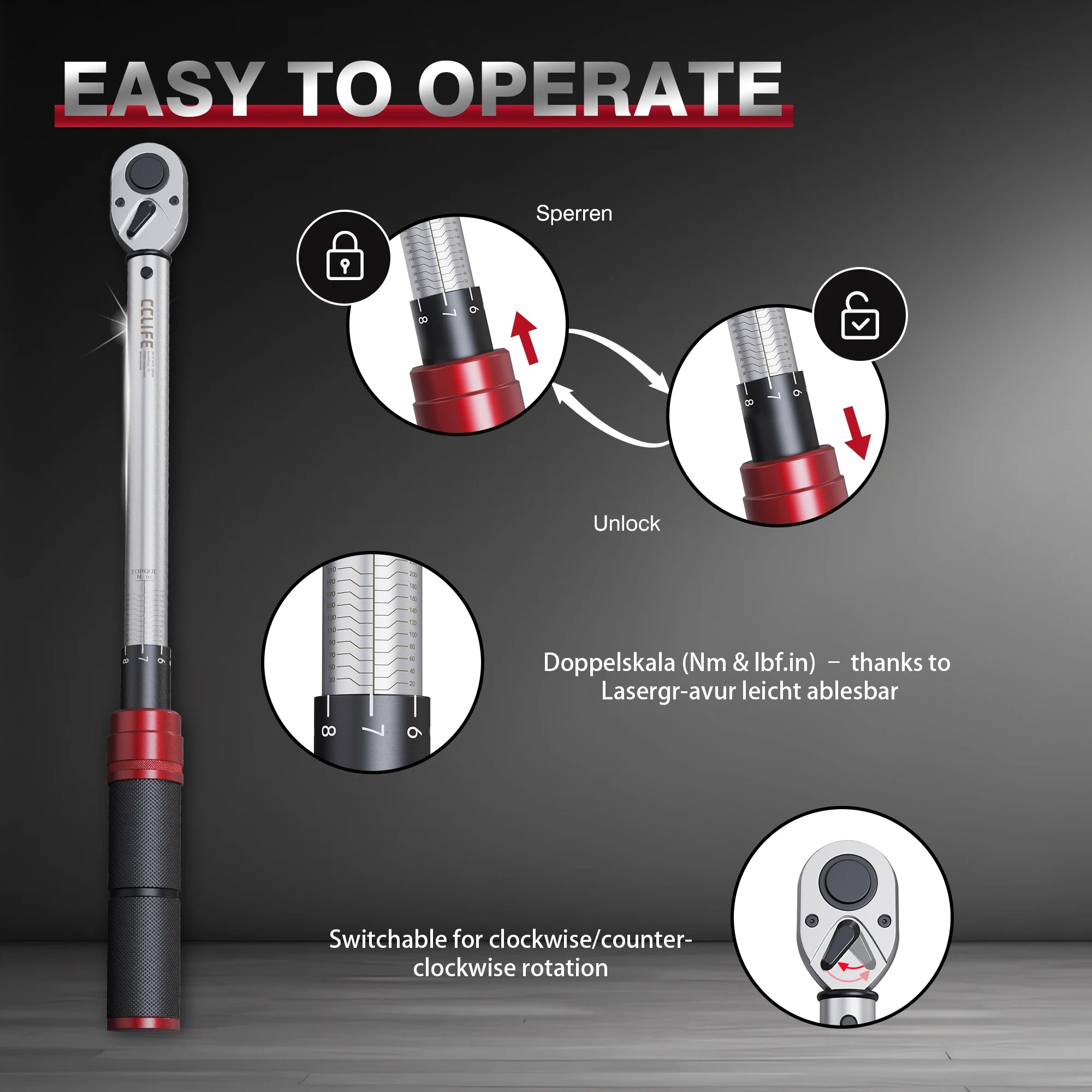 1/2 Inch Torque Wrench