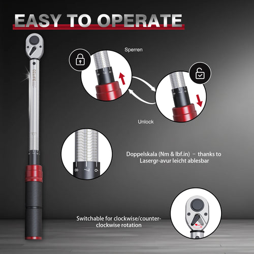 1/2 Inch Torque Wrench