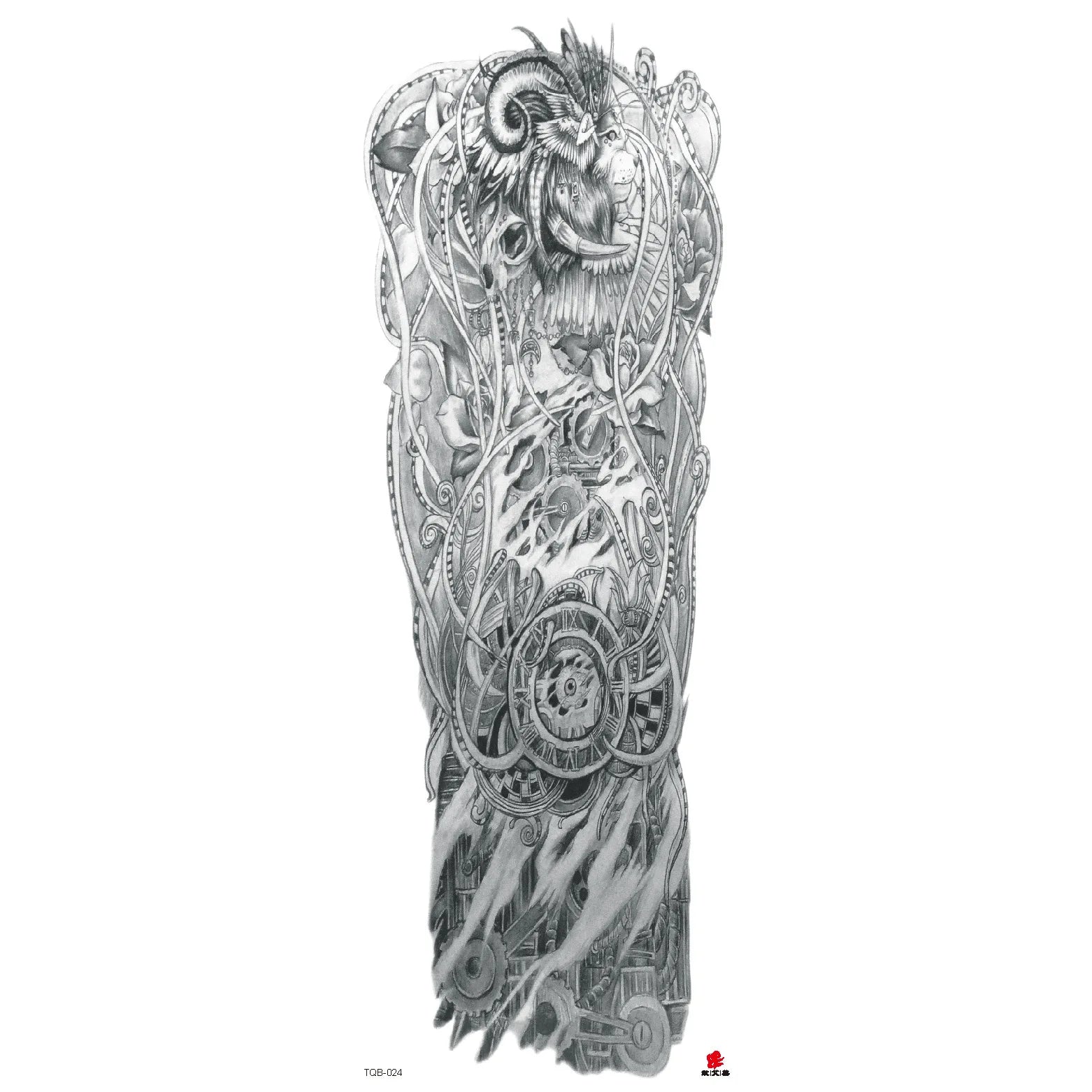 Wholesale& Custom Full Arm Temporary Sleeve Tattoos