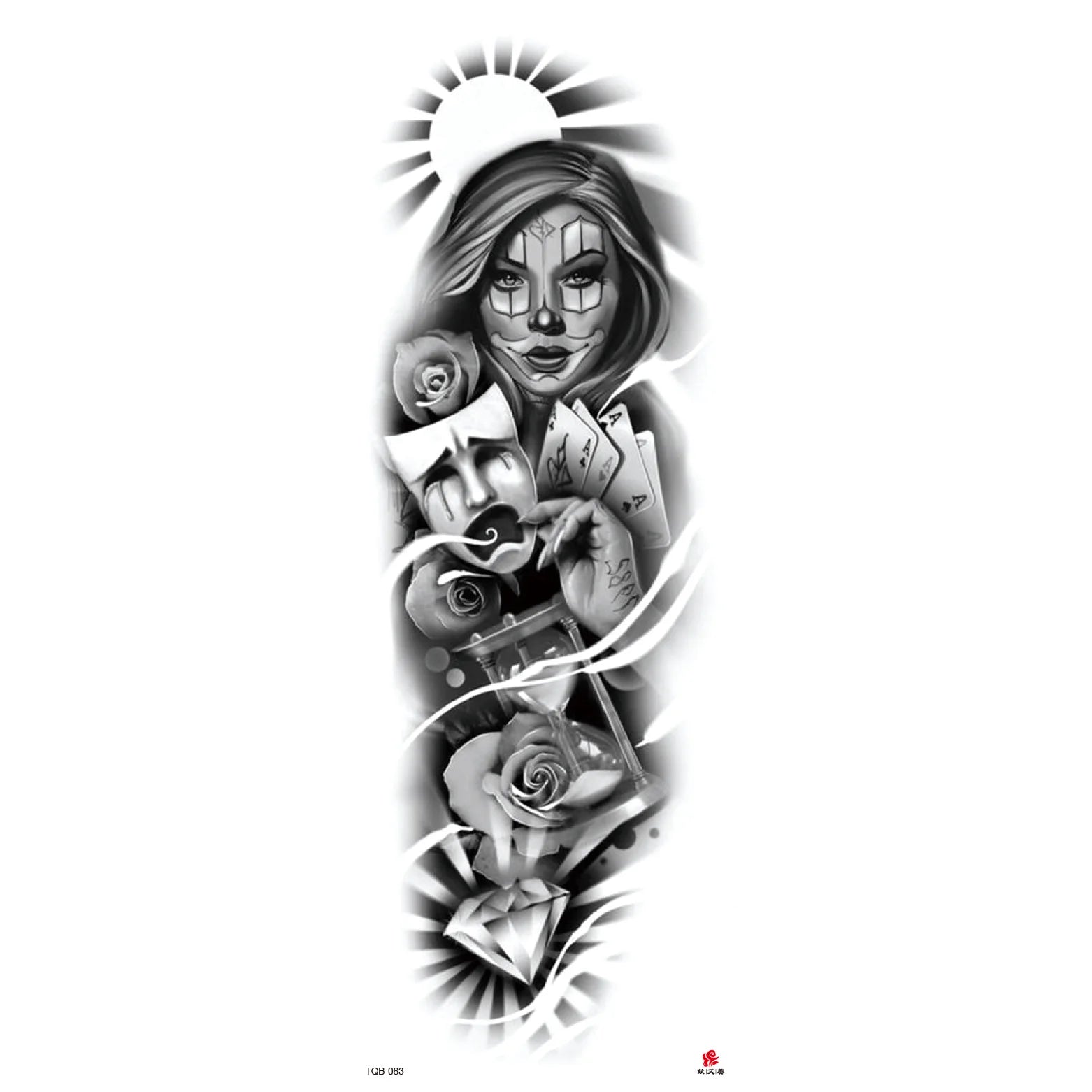 Wholesale& Custom Full Arm Temporary Sleeve Tattoos
