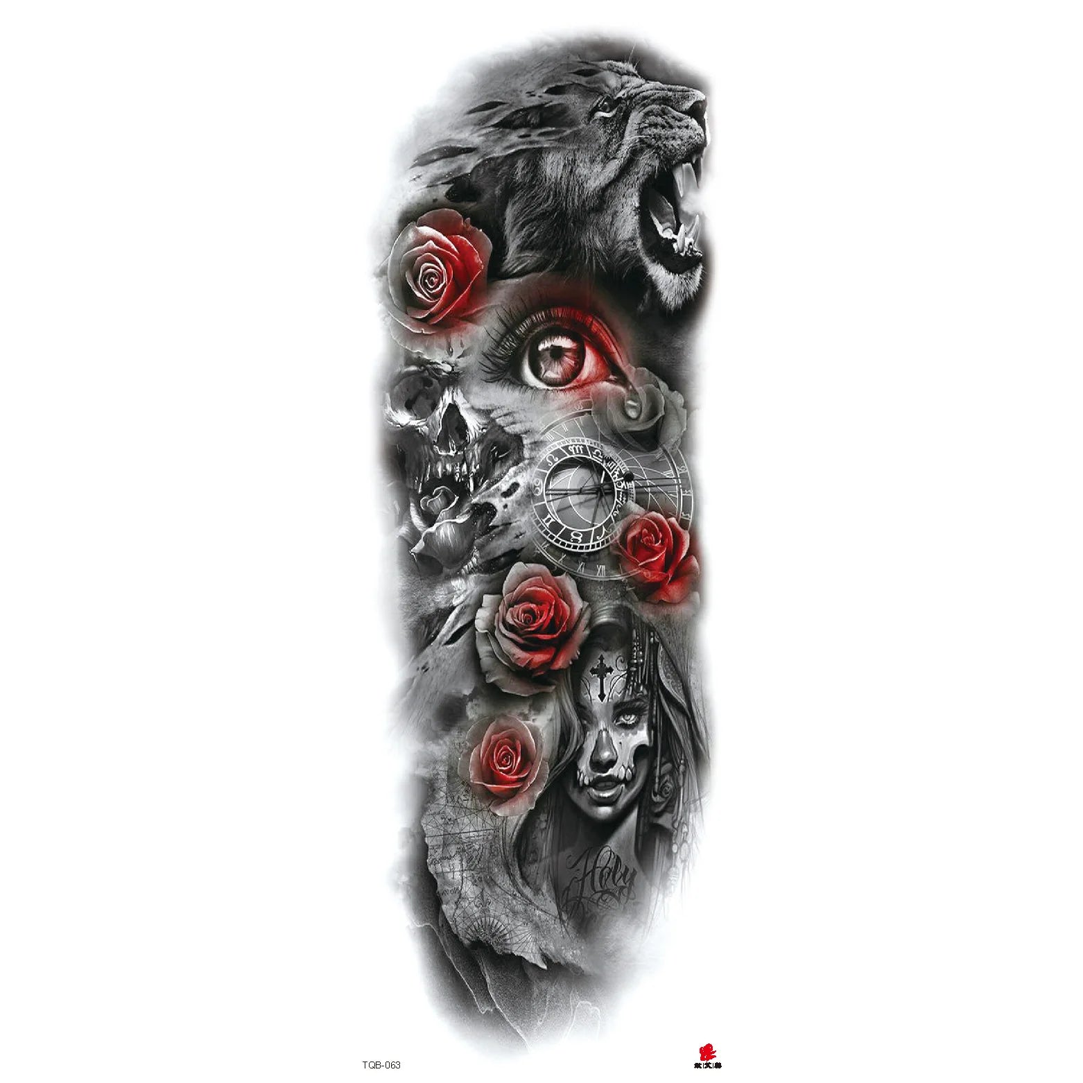 Wholesale& Custom Full Arm Temporary Sleeve Tattoos