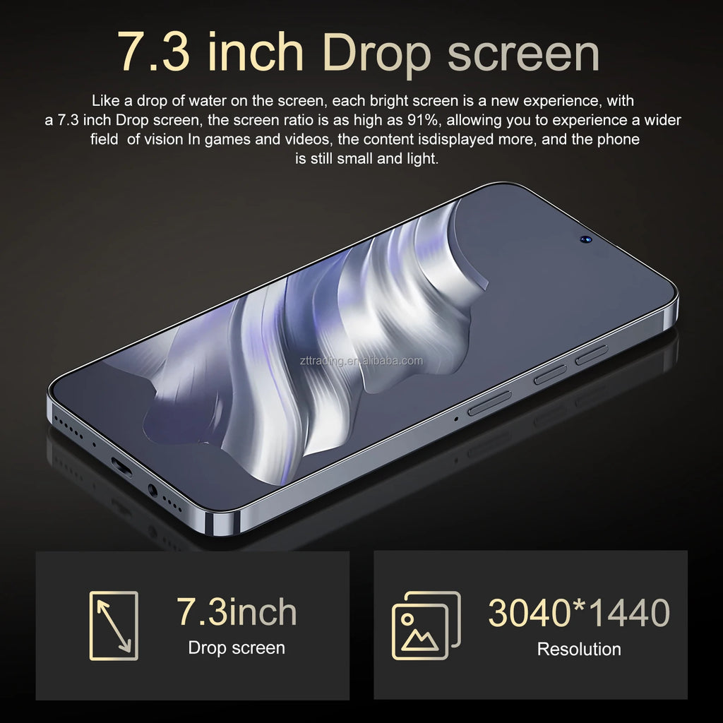 Techno 20 Pro Plus 10-Core 7.3-Inch 5G Android 13.0 16GB+1TB HD+ Smart Phone