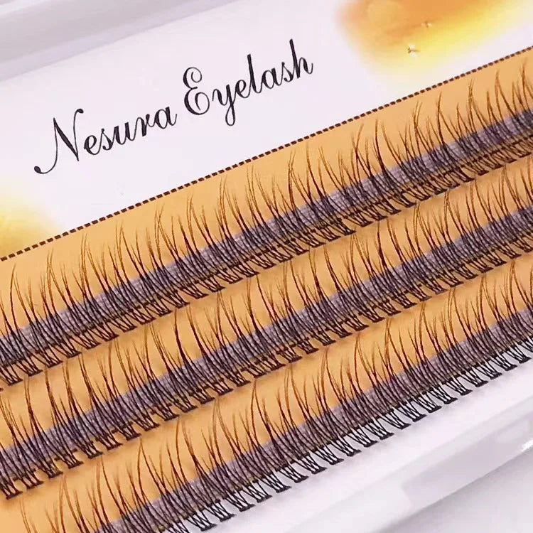 New A/M Shape Professional Makeup Individual Lashes