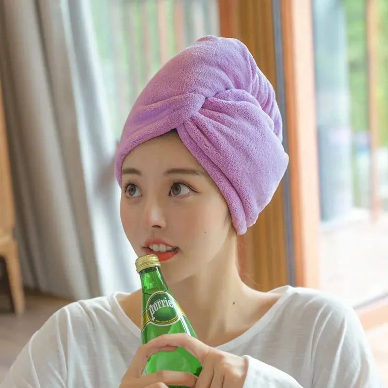 Women Long Hair Quick-Dry Hair Towel