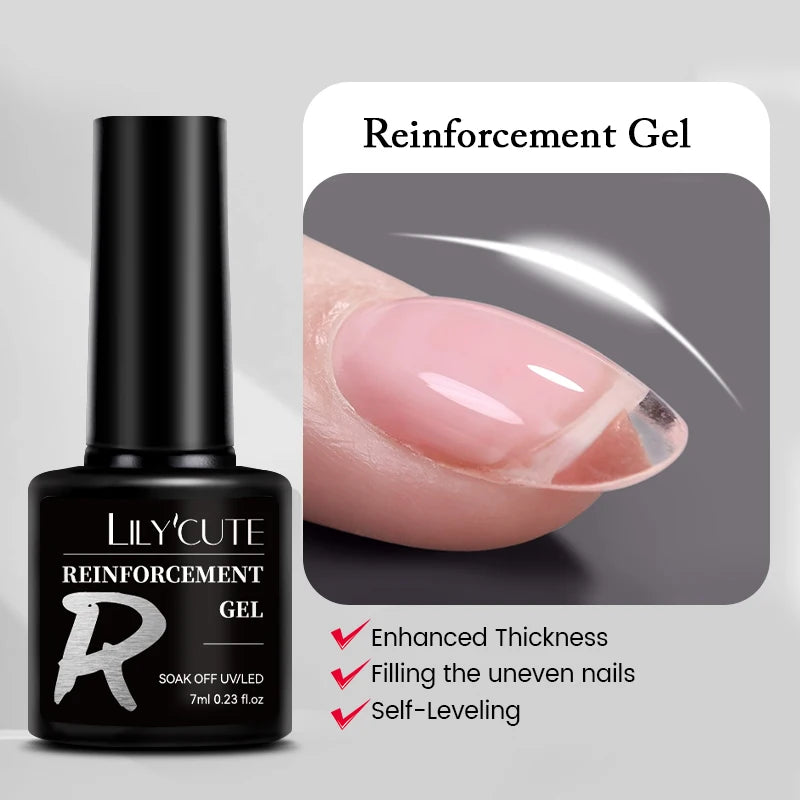 LILYCUTE 7ml Macaron Cream Gel Nail Polish