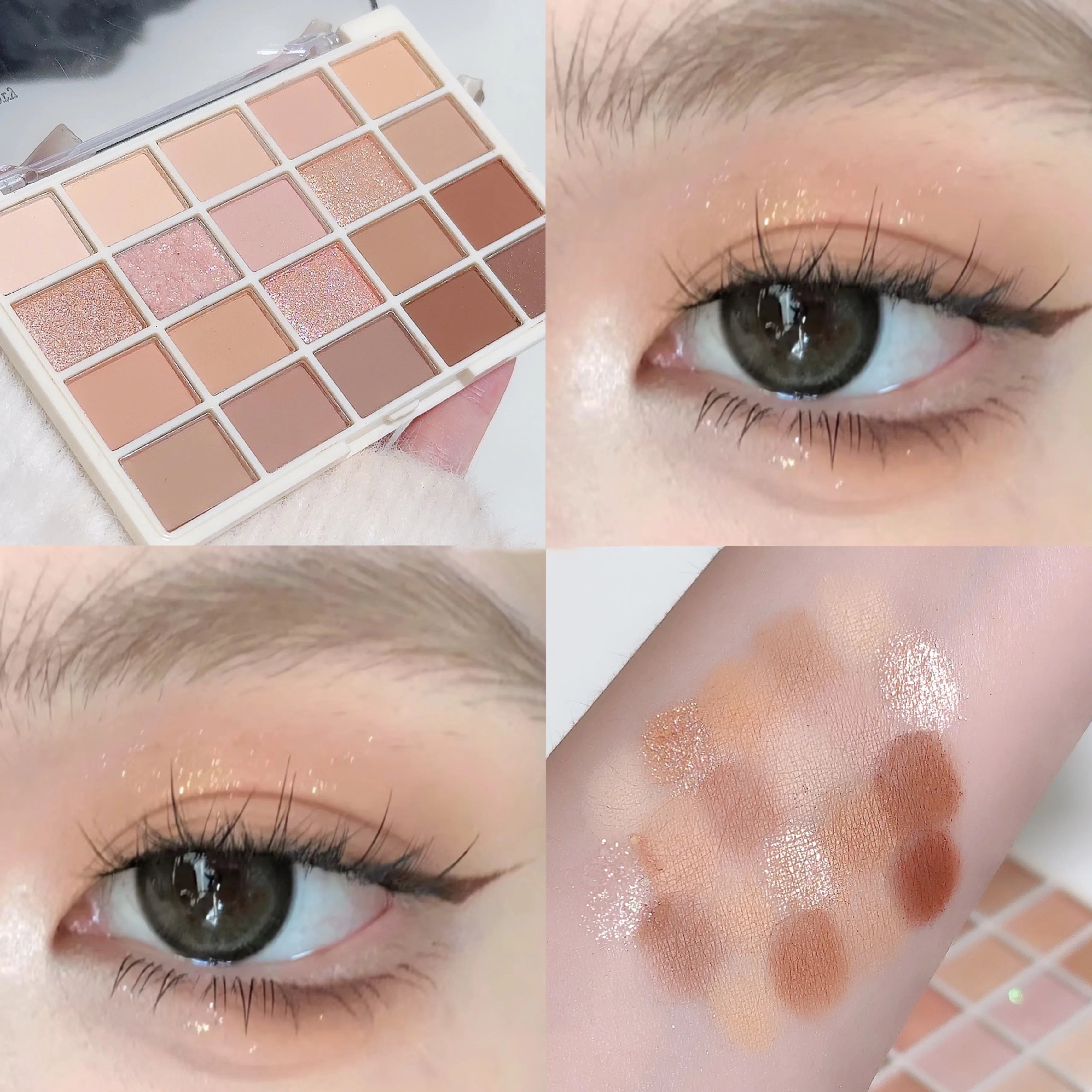 20-color eye shadow tray