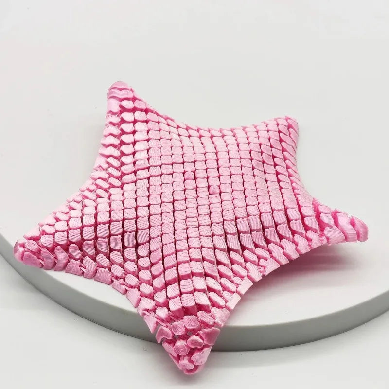 3D Printed Articulated Starfish Stress Relief Toy