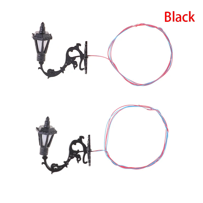 2pcs Dollhouse Wall Lamp