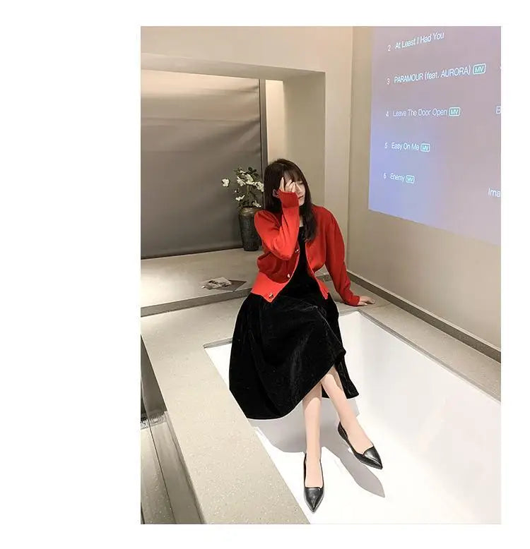 Women Fashion Pointed Toe Slip on Shoes
