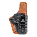 CZ P10 Holster with Comfort Pad IWB Kydex Leather Hybrid Holster