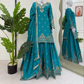 Traditional Indian Sharara Set for Women