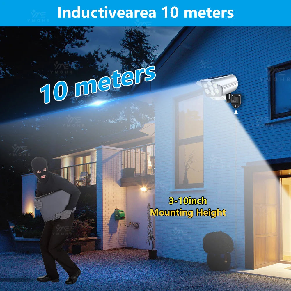 Simulation Monitoring Solar Lights Outdoor Waterproof Solar LED Motion Sensor Light