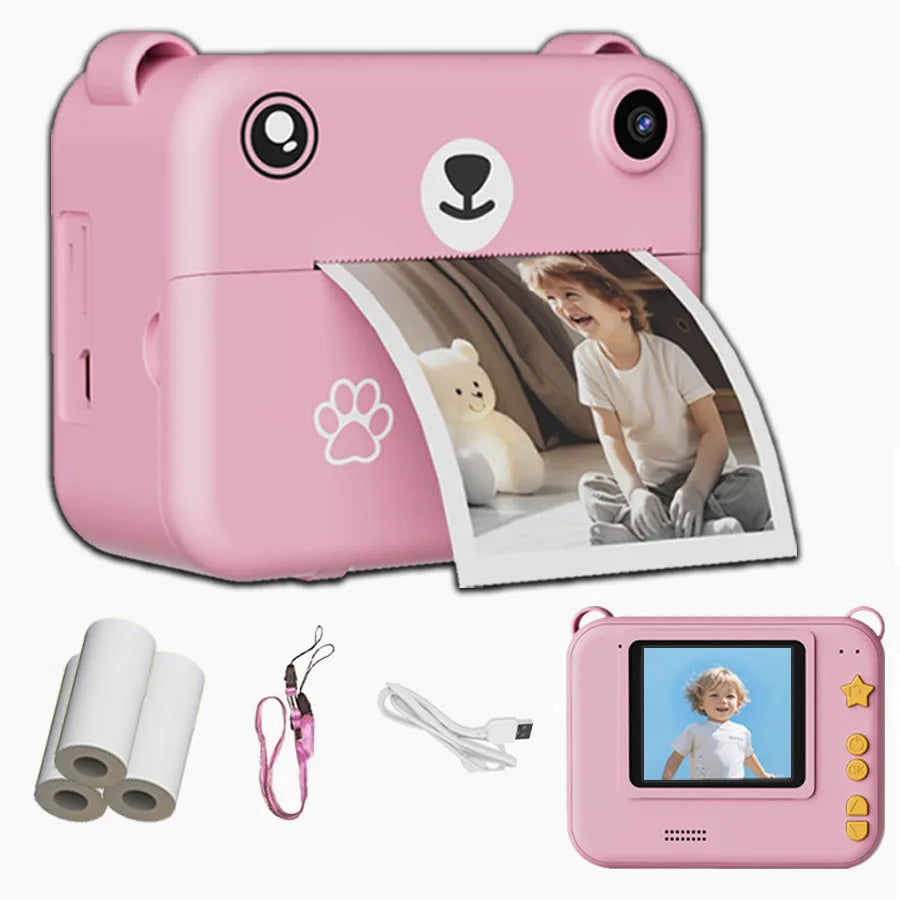 1080P HD Mini Thermal Printer Educational Birthday Gifts