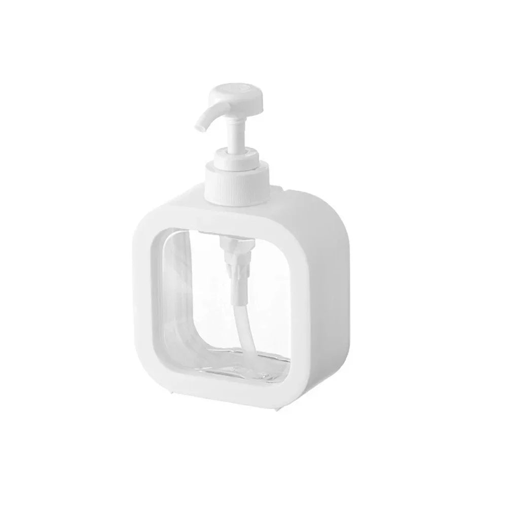 300/500ML 1PCS Large Capacity Transparent Soap Dispenser Bottle