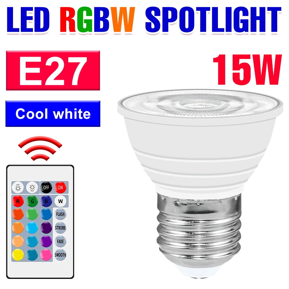 15W RGB LED Bulb
