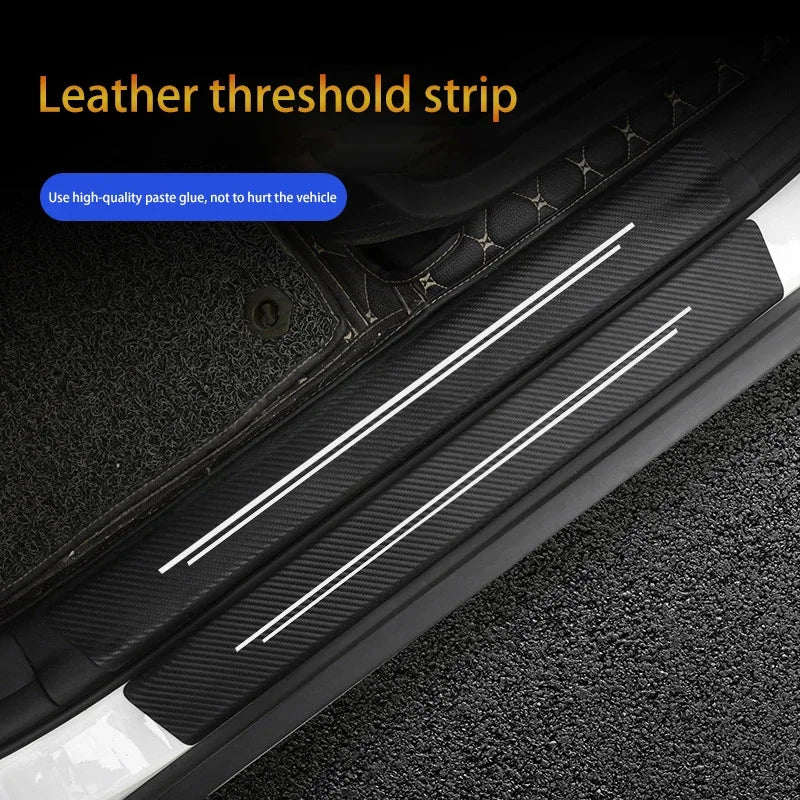 New Universal Imitation Carbon Fiber Leather Car Door