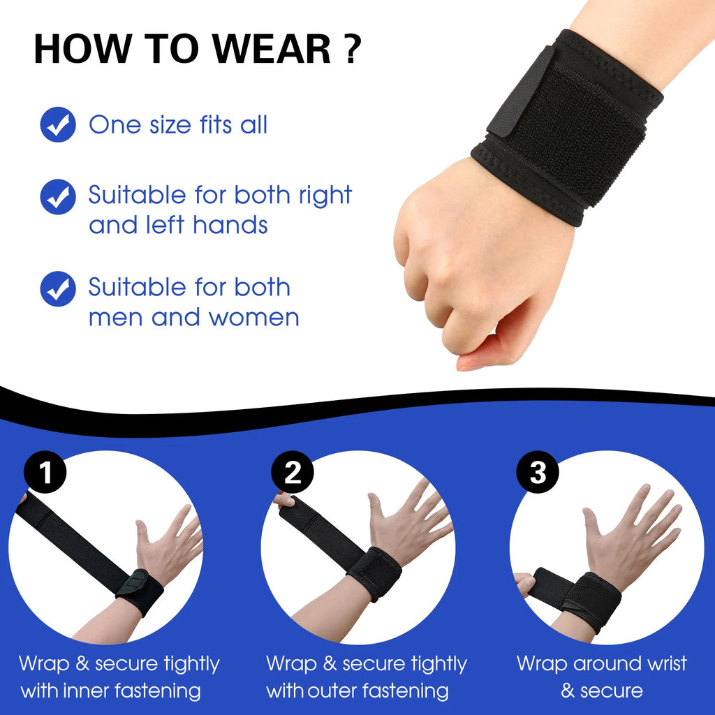 Left/Right Hand Wrist Wraps