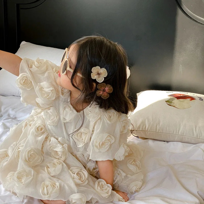 Korean Style Summer Baby Girl Dress,Princess Dresses Party Wedding Formal Clothes
