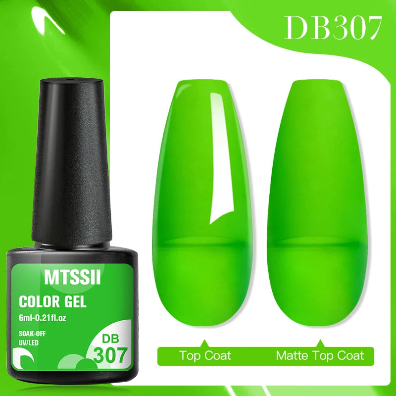 Gold Sliver Reflective Nail Gel Polish