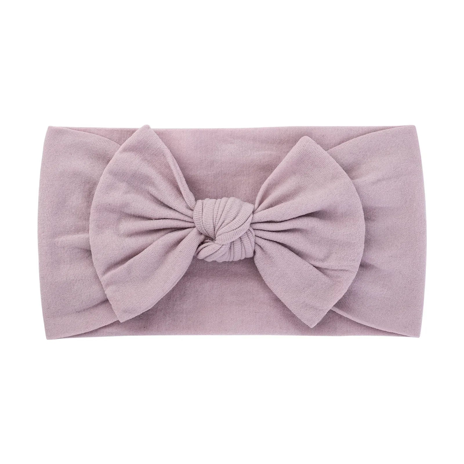 1Pc Baby Nylon Headscarf Astique Suitable Newborn Girl Flower Handmade Headband Elastic Hairband Turban Toddler Hair Accessories