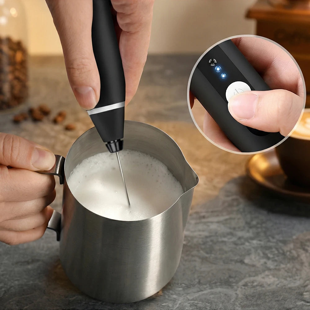 Portable Electric Milk Frothers Handheld Blender