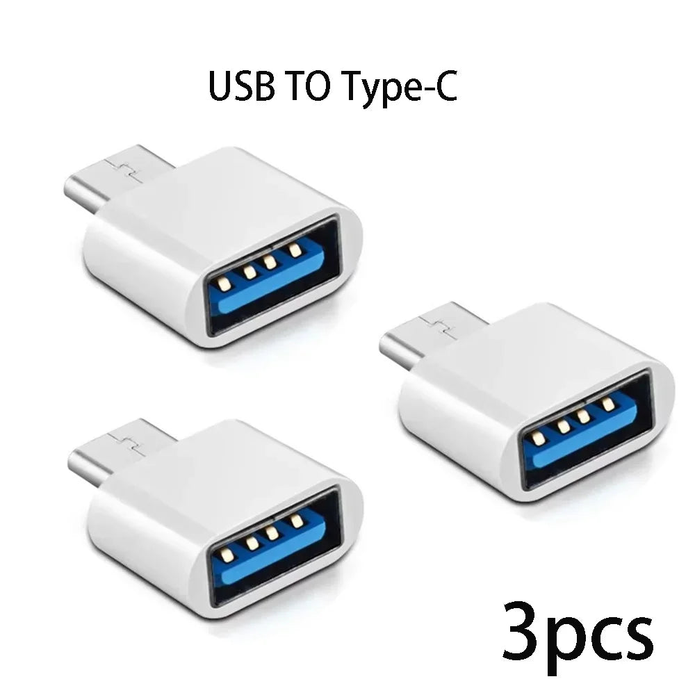 1-10PcsMini Type-C to USB Adapter