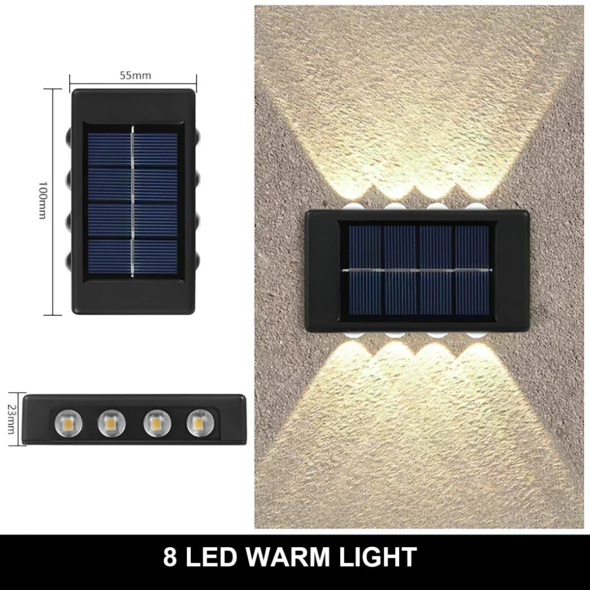 Solar Wall Lamp for Outdoor