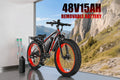 1500W Fat Tire Electric Bike for Adults 26"x4.0 All Terrain Ebike 34MPH