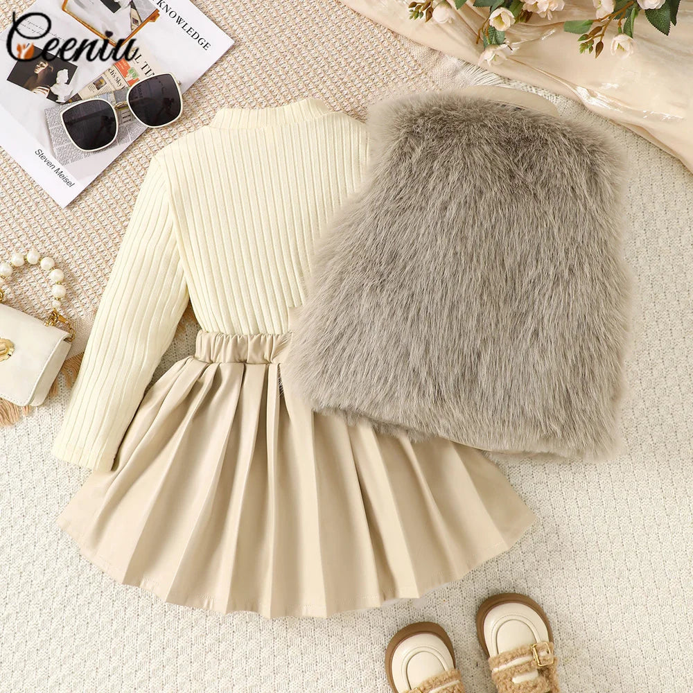 Fashion Children Winter Outfits For Girls Clothing
