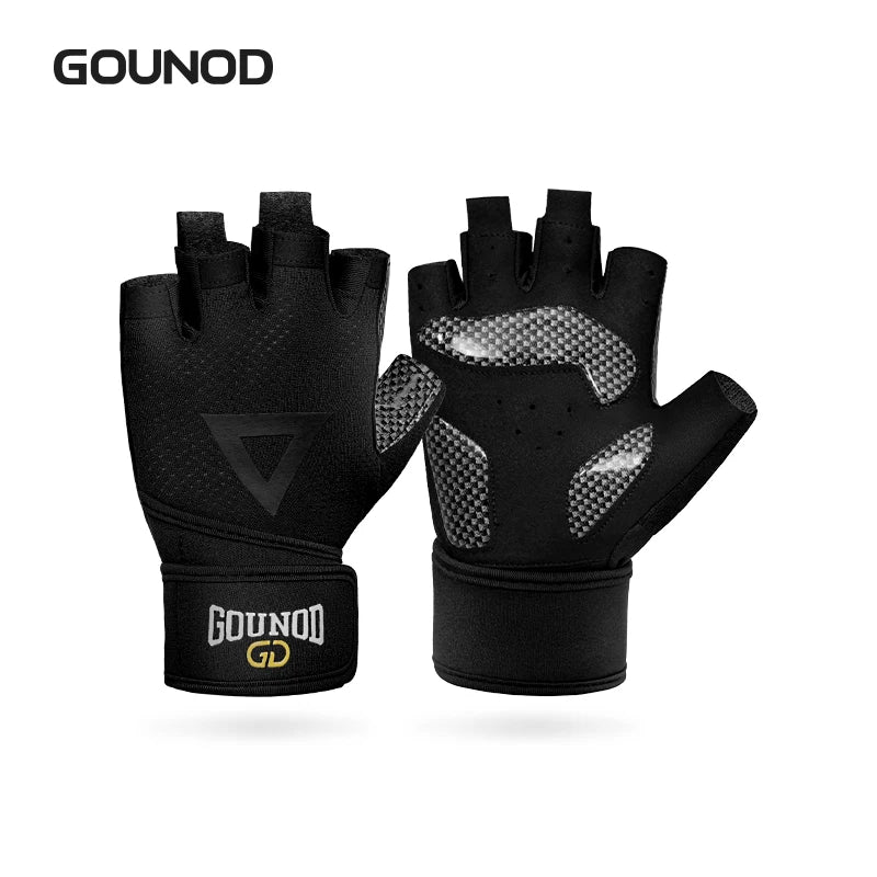 Weightlifting Gloves Wristband Support