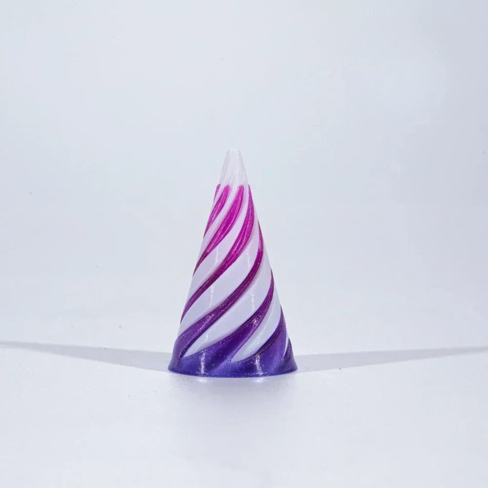 3D Printed Spiral Cone Toy