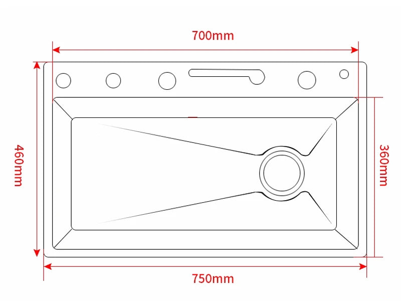 304 Stainless Steel Kitchen Sink