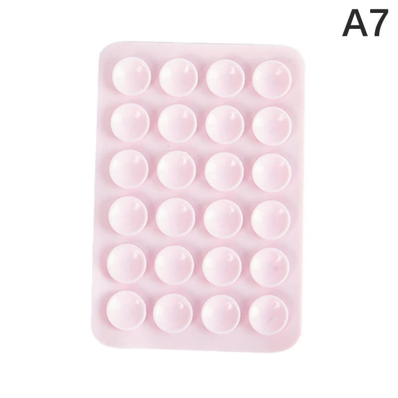 Double Side Silicone Suction Pad For Mobile Phone Fixture
